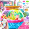 Memflow UNICORN LED NAKTINIS LEMPAS „Pasidaryk pats“ KŪRYBINGAS KINETINIS SMĖLIS + NUOTOLINIO VALDYMAS