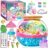 Memflow UNICORN LED NAKTINIS LEMPAS „Pasidaryk pats“ KŪRYBINGAS KINETINIS SMĖLIS + NUOTOLINIO VALDYMAS