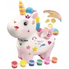 UNICORN PIGGY BANK STOVĖLIS VAIKAMS KŪRYBINIAI FIGŪRŲ DAŽŲ lipdukai