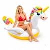 Unicorn pripučiamas čiužinys 226x173 cm baseinui 2 žmonėms Rožinė