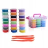 Unicorn Rinkinys / Interaktyvus plastilinas / vamzdeliai / 24 spalvos / žaidimų tešla / gleivės