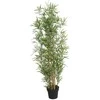 Uniglob Dirbtinis augalas vazone 120cm bambukas