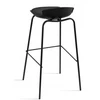 Unique Unikali DUKE taburetė - Juodas/Juodas juoda 86 cm plastiko