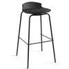 Unique Unikali DUKE taburetė - Juodas/Juodas juoda 86 cm plastiko