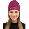 Unisex dvisluoksnė vilnonė kepurė EXTREME WOOL BRUBECK PLUM S/M