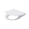 WC dangtis Cersanit, City Oval Slim, lėtai nusileidžia