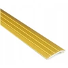 Universali aliumininė grindų juostelė CS1 A3, titano sp., 37 mm pločio, 93 cm ilgio