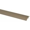 Universali aliumininė grindų juostelė CS1 A3, titano sp., 37 mm pločio, 93 cm ilgio