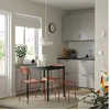 UNIVERSALI ŠVIESA VIRTUVĖS BALKONO KĖDĖ raudonai ruda IKEA SANDSBERG