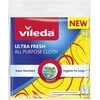 VILEDA Ultra Fresh šluostės, 2 vnt. – antibakterinės šluostės su apsauga nuo nemalonių kvapų.