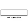 Universalus akrilinis emalis LUXDECOR 0,4 l balto krištolo spalvos, blizgus, vandens pagrindu