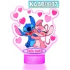 Upominki_Pl 3D LED naktinė lempa su vardu Fairy Tale Lilo ir Stitch Angel mergaitei