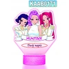 Upominki_Pl 3D LED naktinė lemputė Huntrix K-pop Demonų medžiotojai Rumi Mira Zoey