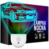 Upominki_Pl Lampka Nocna LED dla Dzieci NISSAN SKYLINE AUTO kontaktu gniazdka CZUJNIK