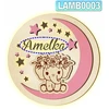 Upominki_Pl LAMPKA nocna LED dla dziecka Z IMIENIEM NA BATERIE 30cm prezent SŁONIK