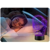 Upominki_Pl Naktinė lempa LED Ausinės MUZYKA 3D + Pultas prezent URODZINY statuetka