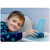 Upominki_Pl Naktinė lempa LED JASZCZURKA 3D + Pultas prezent URODZINY statuetka