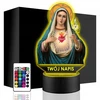 Upominki_Pl Naktinė lempa LED MATKA BOSKA BOŻA MARYJA Pultas prezent URODZINY statuetka