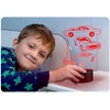 Upominki_Pl Naktinė lempa LED SZYBCY I WŚCIEKLI 3D + Pultas prezent URODZINY statuetka