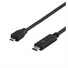 USB 2.0 kabelis, C - Micro B, 1m, juodas DELTACO / USBC-1024