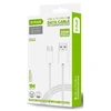D Fruit USB kabelis DF105, USB-A - USB-C 1 m, baltos sp.