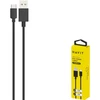 D Fruit USB kabelis DF105, USB-A - USB-C 1 m, baltos sp.