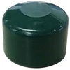 Užmaunamas stulpo dangtelis, plastikinis, žalios sp., 40 x 40 mm, 10 vnt.
