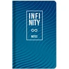 Lastva Užrašų knygutė A6 96lapų 70g langeliais INFINITY