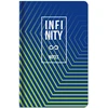 Lastva Užrašų knygutė A6 96lapų 70g langeliais INFINITY