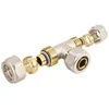 Užveržiamas redukuotas trišakis GENERAL FITTINGS, DN20 x 16 x 20