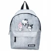 Vadobag Hello Kitty pilkas mokyklinis kuprinė mergaitėms