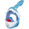 Vaikiška mėlyna nardymo kaukė „TSUNAMI SHARK“
