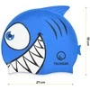 Vaikiška plaukimo kepuraitė „TSUNAMI SHARK“, mėlyna