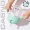 Vaikiškas buteliukas, puodelis, neišsiliejantis buteliukas su pasvertu šiaudeliu Casno 240 ml 6m+