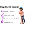 Vaikiškas paspirtukas Micro Mini Deluxe Navy Mėlyna