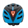 Vaikiškas šalmas Switch 2in1 Fullface MTB dviračio EN1078 LED lemputė Mėlyna