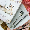 Vaikiški stalo įrankiai Krikšto linkėjimų atvirutė Graviravimas BOHO Suvenyras Vardas Data