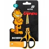 Vaikiškos mokyklinės žirklės 13 cm Garfield Kite meno kūriniams