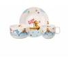 Vaikiškų indų rinkinys Villeroy & Boch Happy as a Bear, 3 dalių porcelianas, įvairiaspalvis