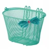 Vaikų dviračio krepšys - BASIL - Jasmin Bow-Tie - 10 litrų - Mėtų žalia - Plienas