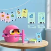 VAIKŲ UGDYMO RINKINIO ROBOTO PIEŠINIMAS 100 KORTELIŲ + ŽYMEKLIAI