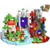 Vaikų žaislų rinkinys DYI Magnetic Blocks Dark World Building