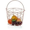 Vaisinė metalinė kibirėlio formos vario splv. RW3254-C D 25cm h 21,5cm SAVEX