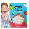 Vaisių putėsiai šaldymui BIO Braškių obuolių dantų ėdinimas SMILEAT 5x50g