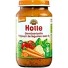 VAKARIENĖ SU DARŽOVĖMIS IR RYŽIAI IŠ 8 MC BIO 220g HOLLE