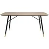 Fotelis Home4You Valgomojo stalas FLORA 160x90xH77cm