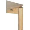 Fotelis Home4You Valgomojo stalas GARDENIA 90x90xH75cm Ąžuolo