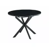 Signal Meble Valgomojo stalas Gaston, 100-135 x 100 cm, juoda
