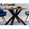 Signal Meble Valgomojo stalas RITMO, 120 cm, ąžuolo/juoda