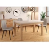 Signal Meble Valgomojo stalas SIGNAL Flip 80, 80(160)x80 x78 cm